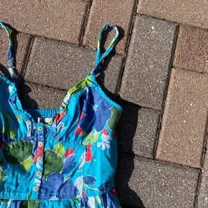 HOLLISTER | Light Blue Floral Sundress